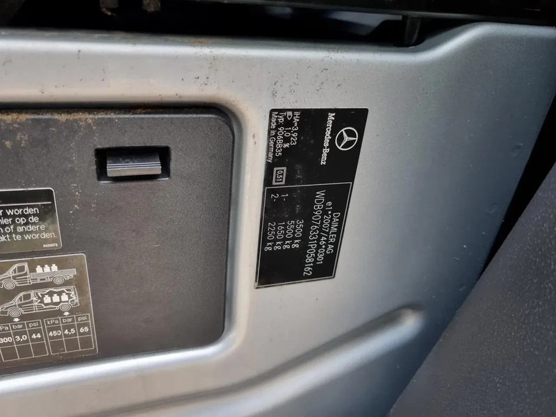 Krovininis mikroautobusas Mercedes-Benz Sprinter 316 CDI 163 PK L2H2 EURO 6C: foto 8