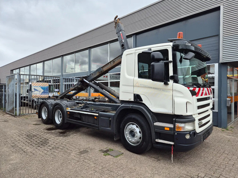 Scania P360 6X2 Containersysteem/ 21T Multilift/ Adjustable Hook - Hook-lift sunkvežimis: foto 1 Scania P360 6X2 Containersysteem/ 21T Multilift/ Adjustable Hook - Hook-lift sunkvežimis: foto 1