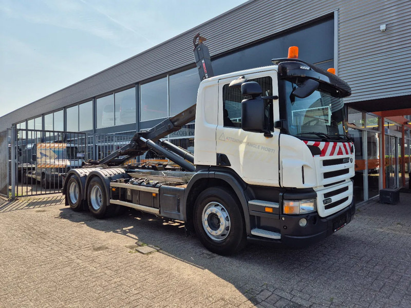 Scania P360 6X4 Containersysteem/ 21T Multilift/ Adjustable Hook - Hook-lift sunkvežimis: foto 1 Scania P360 6X4 Containersysteem/ 21T Multilift/ Adjustable Hook - Hook-lift sunkvežimis: foto 1
