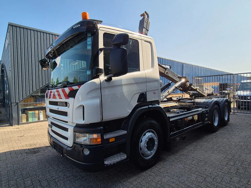 Scania P360 6X4 Containersysteem/ 21T Multilift/ Adjustable Hook - Sunkvežimis - kabelių sistema: foto 5 Scania P360 6X4 Containersysteem/ 21T Multilift/ Adjustable Hook - Sunkvežimis - kabelių sistema: foto 5