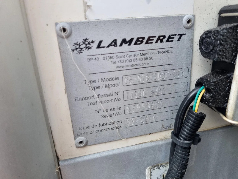 Refrižeratorius sunkvežimis Volvo FL 250 Carrier 750MT ATP Zwischenwand LBW Euro 6: foto 15