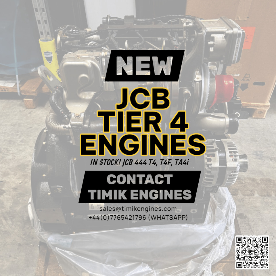 JCB 444 81kW 12V Tier 4i Turbo Engine - Variklis: foto 1 JCB 444 81kW 12V Tier 4i Turbo Engine - Variklis: foto 1