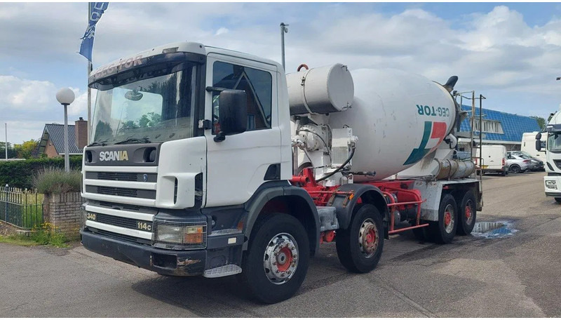 Scania P114-340 8x4 Mixer Full Steel Spring - Betonvežis: foto 1 Scania P114-340 8x4 Mixer Full Steel Spring - Betonvežis: foto 1