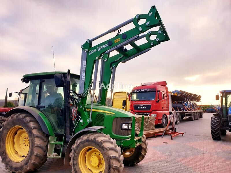 Metal-Technik Frontlader für John Deere 5085 M / Ładowacz czołowy na John Deer - Traktorius - frontalinis krautuvas - Traktorius: foto 1 Metal-Technik Frontlader für John Deere 5085 M / Ładowacz czołowy na John Deer - Traktorius - frontalinis krautuvas - Traktorius: foto 1