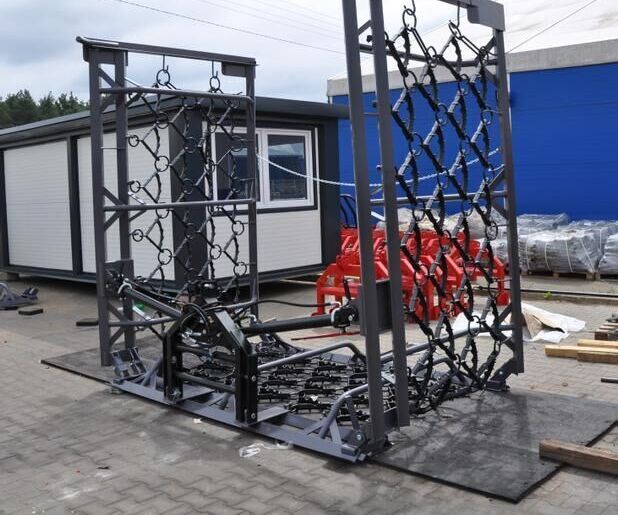 Metal-Technik Włóka łąkowa ciężka, 5m, czterorzędowa - Pievų priežiūros akėčių: foto 4 Metal-Technik Włóka łąkowa ciężka, 5m, czterorzędowa - Pievų priežiūros akėčių: foto 4
