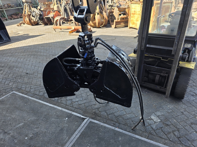 Knijperbakje cw 05 grondgrijper minigraver cw05 - Greiferis - Statybinė technika: foto 3 Knijperbakje cw 05 grondgrijper minigraver cw05 - Greiferis - Statybinė technika: foto 3