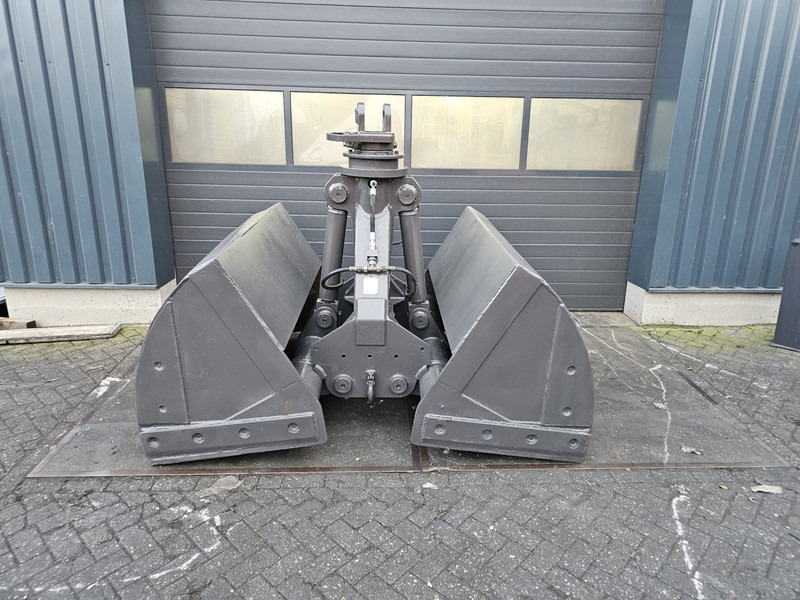Overslag grijper groeneveld clamshell bucket sennebogen liebherr lh fuchs - Greiferini kausa - Statybinė technika: foto 1 Overslag grijper groeneveld clamshell bucket sennebogen liebherr lh fuchs - Greiferini kausa - Statybinė technika: foto 1