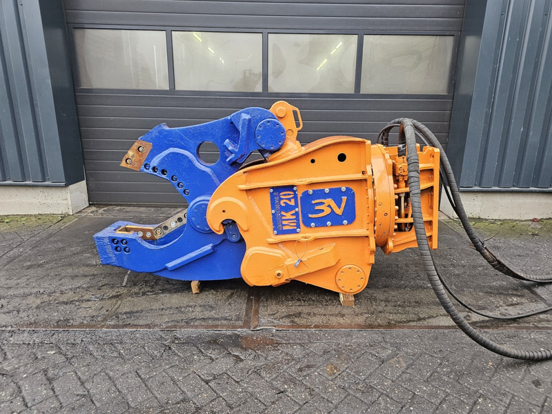 Hidraulinės žirklės trevibenne mk 20 shear demarec verachtert caterpillar: foto 7
