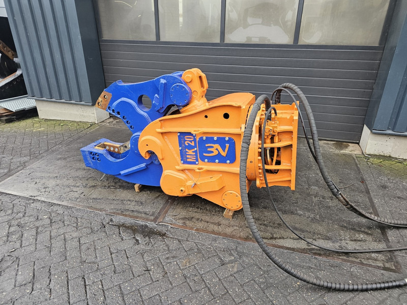 Hidraulinės žirklės trevibenne mk 20 shear demarec verachtert caterpillar: foto 6