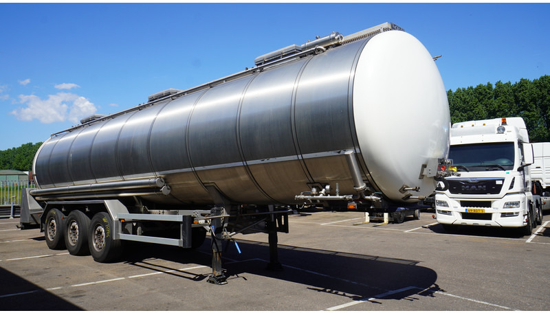 Burg 3 AXLE FOOD TRAILER 38.000 LTR - Puspriekabė cisterna: foto 3 Burg 3 AXLE FOOD TRAILER 38.000 LTR - Puspriekabė cisterna: foto 3