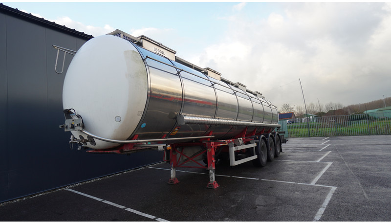 Burg 3 AXLE TANK CHEMIE TRAILER 30.000LTR - Puspriekabė cisterna: foto 2 Burg 3 AXLE TANK CHEMIE TRAILER 30.000LTR - Puspriekabė cisterna: foto 2