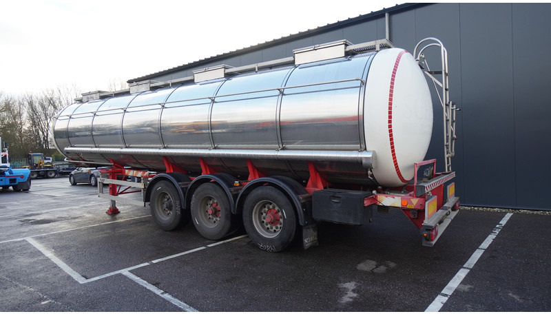 Burg 3 AXLE TANK CHEMIE TRAILER 30.000LTR - Puspriekabė cisterna: foto 4 Burg 3 AXLE TANK CHEMIE TRAILER 30.000LTR - Puspriekabė cisterna: foto 4