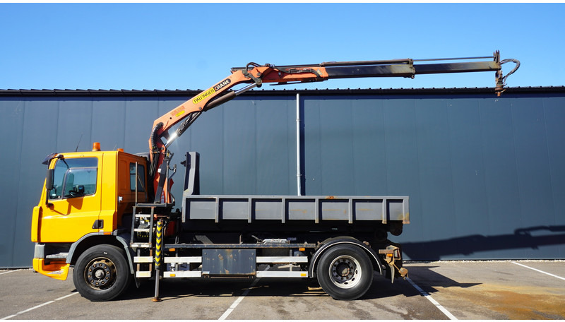 DAF CF 65.210 HOOKARM SYSTEM WITH PALFINGER PK 9501 CRANE - Sunkvežimis su kranu: foto 1 DAF CF 65.210 HOOKARM SYSTEM WITH PALFINGER PK 9501 CRANE - Sunkvežimis su kranu: foto 1