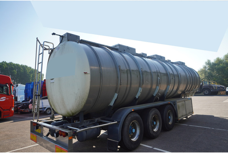 Dijkstra 3 AXLE CHEMIE TANK TRAILER 42 m3 - Puspriekabė cisterna: foto 4 Dijkstra 3 AXLE CHEMIE TANK TRAILER 42 m3 - Puspriekabė cisterna: foto 4