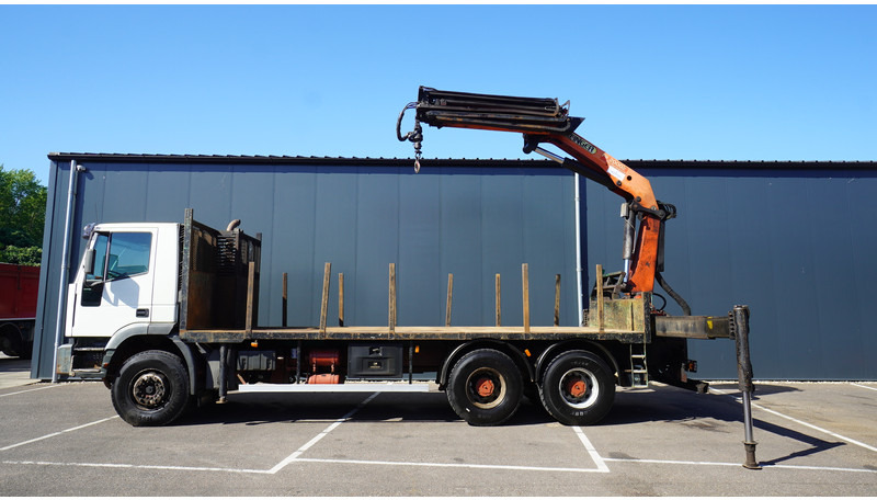 Iveco EUROTRAKKER CURSOR 350 6X4 FLATBED WITH PALFINGER PK 20002 CRANE - Sunkvežimis su kranu: foto 1 Iveco EUROTRAKKER CURSOR 350 6X4 FLATBED WITH PALFINGER PK 20002 CRANE - Sunkvežimis su kranu: foto 1