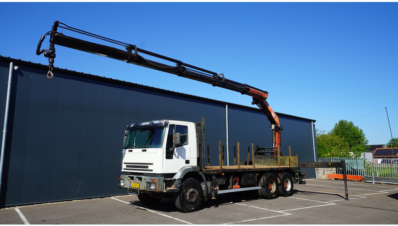 Iveco EUROTRAKKER CURSOR 350 6X4 FLATBED WITH PALFINGER PK 20002 CRANE - Sunkvežimis su kranu: foto 2 Iveco EUROTRAKKER CURSOR 350 6X4 FLATBED WITH PALFINGER PK 20002 CRANE - Sunkvežimis su kranu: foto 2