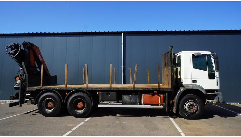 Iveco EUROTRAKKER CURSOR 350 6X4 FLATBED WITH PALFINGER PK 20002 CRANE - Sunkvežimis su kranu: foto 4 Iveco EUROTRAKKER CURSOR 350 6X4 FLATBED WITH PALFINGER PK 20002 CRANE - Sunkvežimis su kranu: foto 4