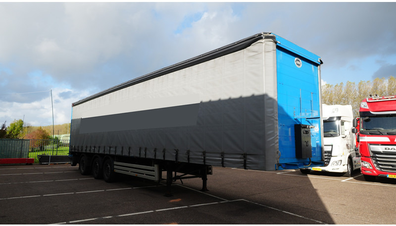 Jumbo 3 AXLE CURTAINSIDE TRAILER WITH TERBERG FORKLIFT - Tentinė puspriekabė: foto 4 Jumbo 3 AXLE CURTAINSIDE TRAILER WITH TERBERG FORKLIFT - Tentinė puspriekabė: foto 4
