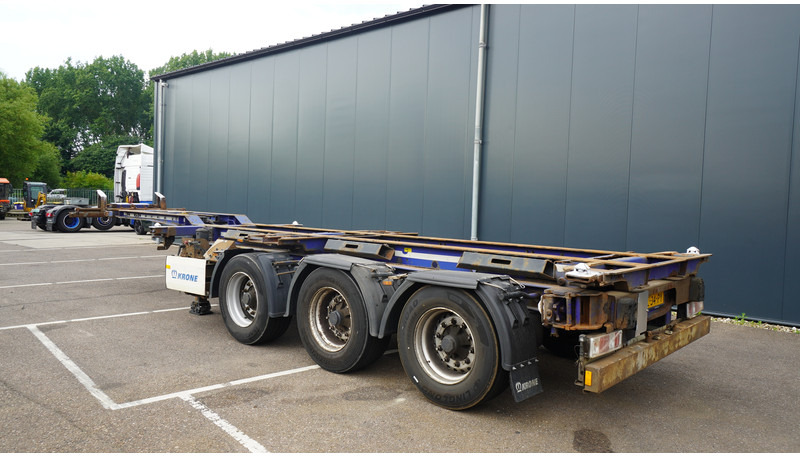 Krone 3 AXLE CONTAINER TRANSPORT TRAILER EXTENDABLE 45 FT - Konteineris-vežimus/ Sukeisti kūną puspriekabė: foto 4 Krone 3 AXLE CONTAINER TRANSPORT TRAILER EXTENDABLE 45 FT - Konteineris-vežimus/ Sukeisti kūną puspriekabė: foto 4
