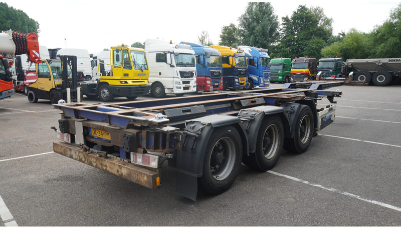 Krone 3 AXLE CONTAINER TRANSPORT TRAILER EXTENDABLE 45 FT - Konteineris-vežimus/ Sukeisti kūną puspriekabė: foto 5 Krone 3 AXLE CONTAINER TRANSPORT TRAILER EXTENDABLE 45 FT - Konteineris-vežimus/ Sukeisti kūną puspriekabė: foto 5