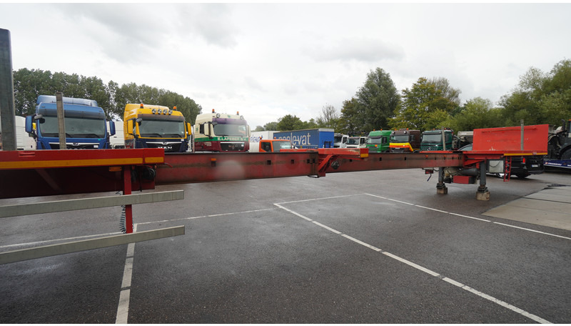 Nooteboom 3 AXLE FLATBED 3X EXTENDABLE TRAILER 43.95mtr TOTAL LENGHT - Platforminė/ Bortinė puspriekabė: foto 4 Nooteboom 3 AXLE FLATBED 3X EXTENDABLE TRAILER 43.95mtr TOTAL LENGHT - Platforminė/ Bortinė puspriekabė: foto 4