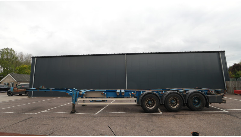Pacton 3 AXLE CONTAINER TRANSPORT TRAILER - Konteineris-vežimus/ Sukeisti kūną puspriekabė: foto 1 Pacton 3 AXLE CONTAINER TRANSPORT TRAILER - Konteineris-vežimus/ Sukeisti kūną puspriekabė: foto 1
