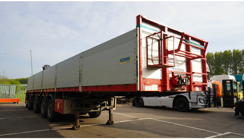 Kennis 4 AXLE STONE TRANSPORT TRAILER WITH KENNIS R-11-6.00 CRANE - Puspriekabė: foto 4 Kennis 4 AXLE STONE TRANSPORT TRAILER WITH KENNIS R-11-6.00 CRANE - Puspriekabė: foto 4