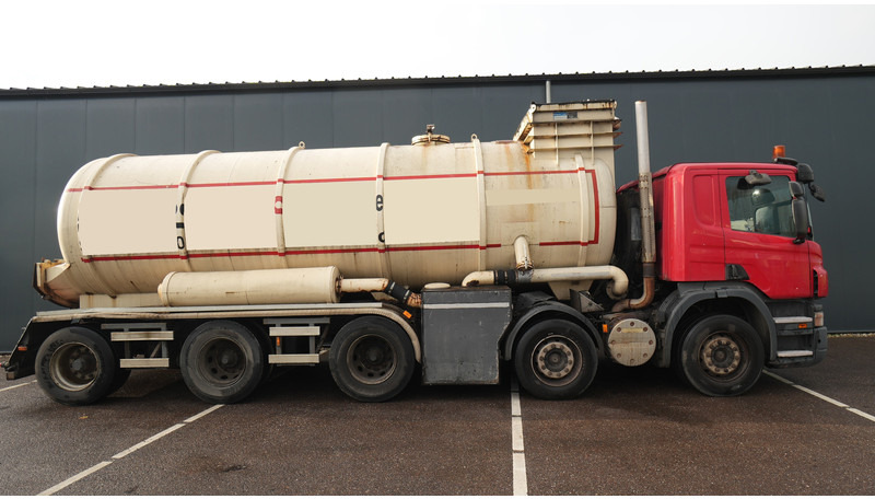 Scania P 380 10X4 BLOW AND SUCK TRUCK 522.000 - Autocisterna: foto 2 Scania P 380 10X4 BLOW AND SUCK TRUCK 522.000 - Autocisterna: foto 2