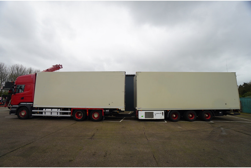 Scania R 580 V8 6X2 FRIGO RETARDER IN COMBI WITH BURG TRAILER - Refrižeratorius sunkvežimis: foto 1 Scania R 580 V8 6X2 FRIGO RETARDER IN COMBI WITH BURG TRAILER - Refrižeratorius sunkvežimis: foto 1