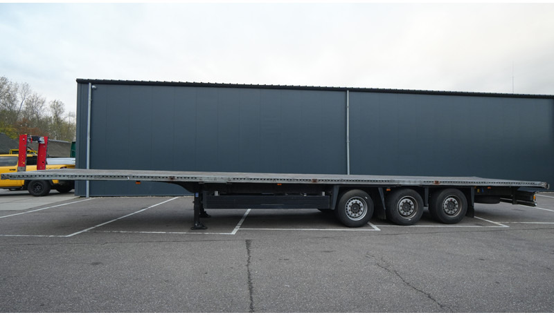 Schmitz Cargobull 3 AXLE FLATBED TRAILER - Platforminė/ Bortinė puspriekabė: foto 1 Schmitz Cargobull 3 AXLE FLATBED TRAILER - Platforminė/ Bortinė puspriekabė: foto 1