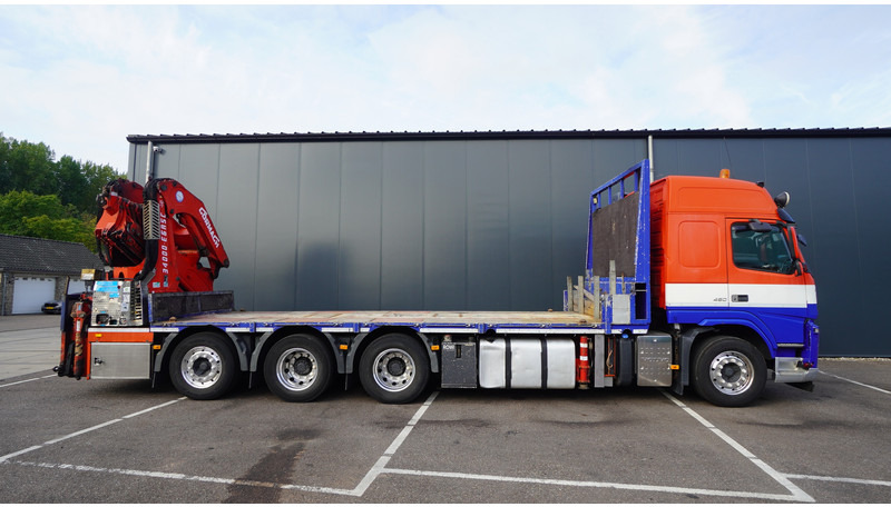 Volvo FM 450 8X4 FLATBED WITH GORMACH 3400E6 CRANE - Sunkvežimis su kranu: foto 4 Volvo FM 450 8X4 FLATBED WITH GORMACH 3400E6 CRANE - Sunkvežimis su kranu: foto 4