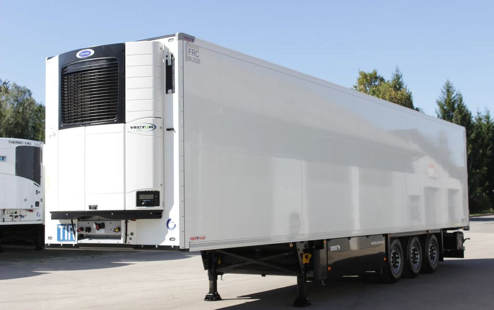 Schmitz Cargobull V7 CARRIER VECTOR 1550 / **2022 ROK / JAK NOWA / KWIATÓWKA / - Refrižeratorius puspriekabė: foto 1 Schmitz Cargobull V7 CARRIER VECTOR 1550 / **2022 ROK / JAK NOWA / KWIATÓWKA / - Refrižeratorius puspriekabė: foto 1