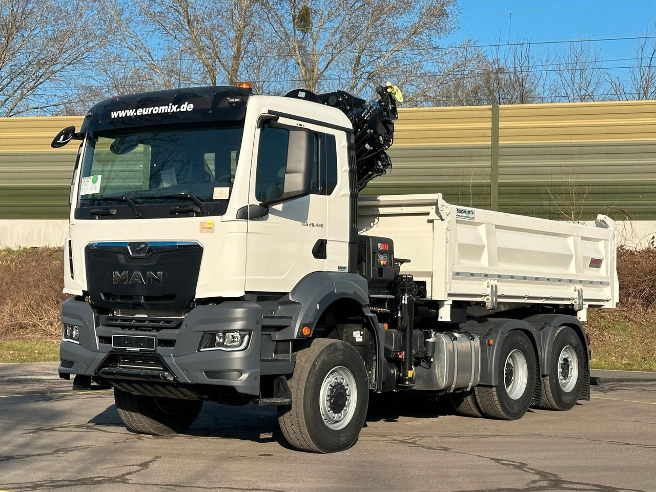 MAN TGS 28.440 6x4-4/3-Seiten- Kipper / Hiab 228-6 - Savivartis sunkvežimis, Sunkvežimis su kranu: foto 4 MAN TGS 28.440 6x4-4/3-Seiten- Kipper / Hiab 228-6 - Savivartis sunkvežimis, Sunkvežimis su kranu: foto 4