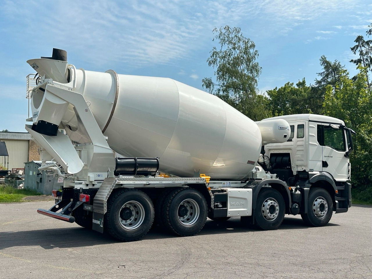 Betonvežis MAN TGS 32.440 8x4 / Euromix MTP EM 9 L: foto 9