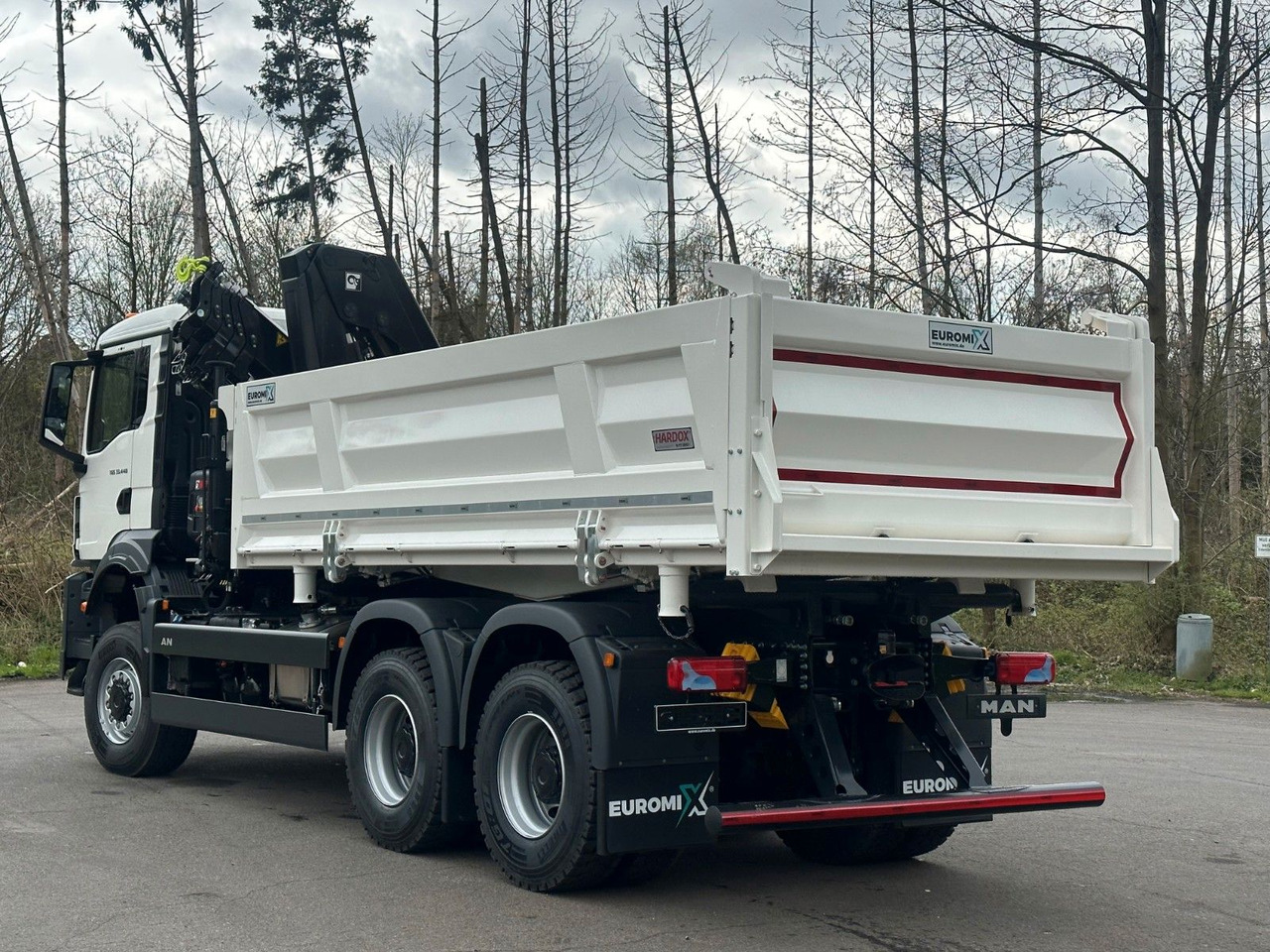 MAN TGS 33.440 6x6 /3-Seiten- Kipper / HIAB 228-4 - Savivartis sunkvežimis, Sunkvežimis su kranu: foto 5 MAN TGS 33.440 6x6 /3-Seiten- Kipper / HIAB 228-4 - Savivartis sunkvežimis, Sunkvežimis su kranu: foto 5