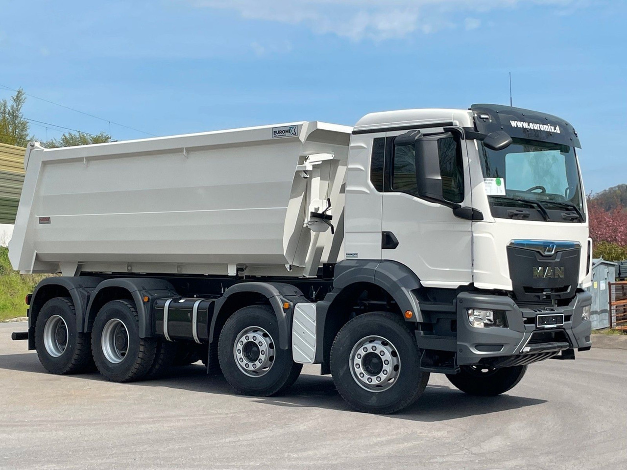 MAN TGS 41.400 8x4 / EUROMIX MTP 20m³/ EURO2 Kipper - Savivartis sunkvežimis: foto 1 MAN TGS 41.400 8x4 / EUROMIX MTP 20m³/ EURO2 Kipper - Savivartis sunkvežimis: foto 1