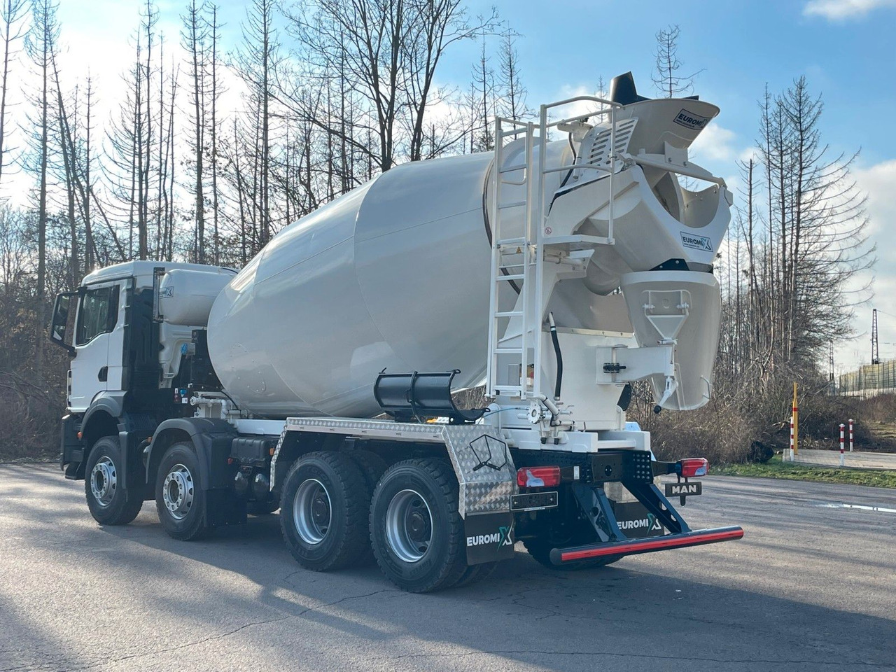 MAN TGS 41.400 8x4 / EuromixMTP EM 10m³ R / EURO 2 - Betonvežis: foto 5 MAN TGS 41.400 8x4 / EuromixMTP EM 10m³ R / EURO 2 - Betonvežis: foto 5