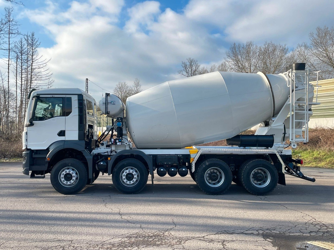 MAN TGS 41.400 8x4 / EuromixMTP EM 12m³ R / EURO 2 - Betonvežis: foto 4 MAN TGS 41.400 8x4 / EuromixMTP EM 12m³ R / EURO 2 - Betonvežis: foto 4