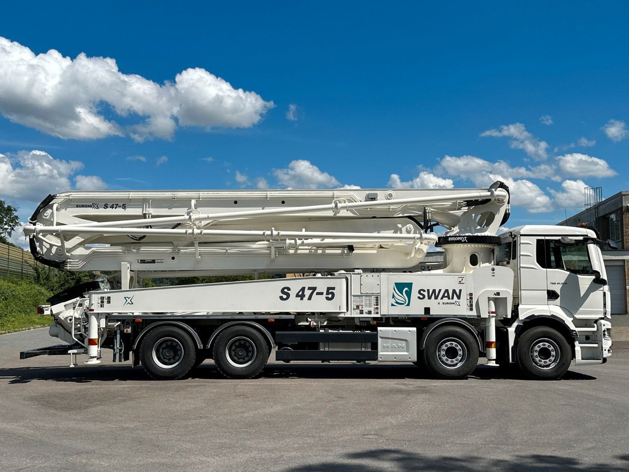 Betono siurblys MAN TGS 41.520 8x4 SWAN TSP 47-5 160RZ    ( 47m ): foto 7