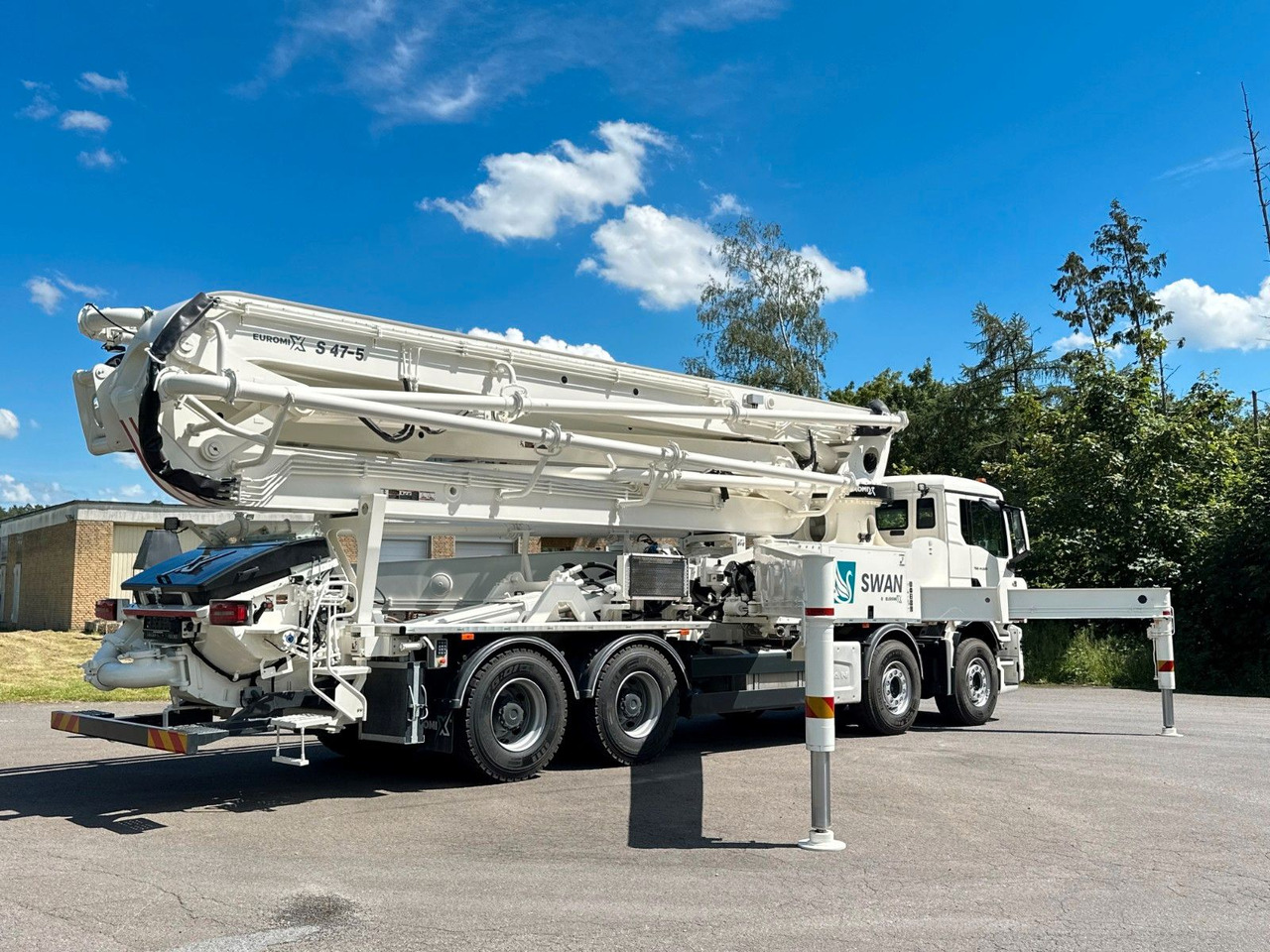 Betono siurblys MAN TGS 41.520 8x4 SWAN TSP 47-5 160RZ    ( 47m ): foto 15