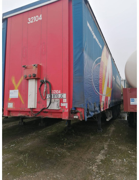 Curtain semi-trailer with used aboveground 2700 &4850L tanks Gas, Gaz, LPG, GPL, Propane, Butane tank ID 8.370 - Puspriekabė cisterna: foto 2 Curtain semi-trailer with used aboveground 2700 &4850L tanks Gas, Gaz, LPG, GPL, Propane, Butane tank ID 8.370 - Puspriekabė cisterna: foto 2