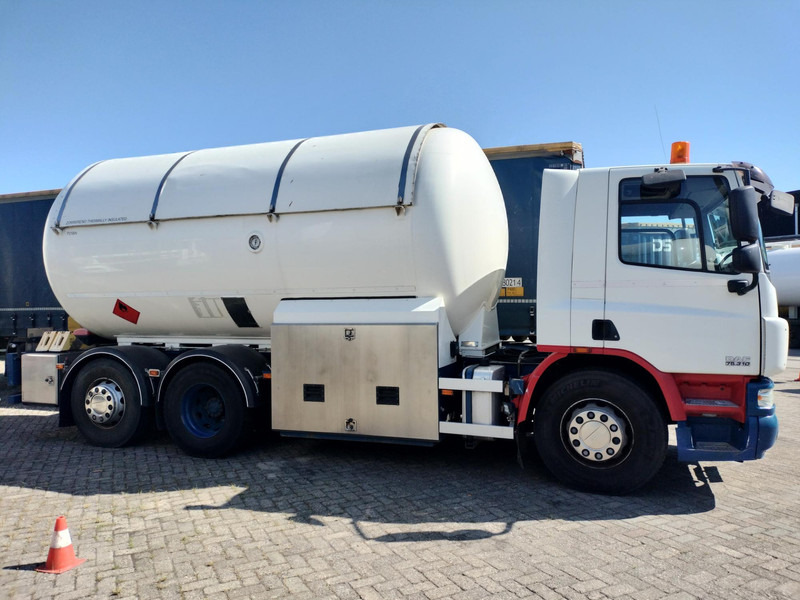 DAF FAN CF75. 6x2 -24030 L Gas tank truck -Gas, Gaz, LPG, GPL, Propane, Butane tank, Gastank ID 2.166 Rootselaar, flowmeter, pump, sunroof on tank - Autocisterna: foto 2 DAF FAN CF75. 6x2 -24030 L Gas tank truck -Gas, Gaz, LPG, GPL, Propane, Butane tank, Gastank ID 2.166 Rootselaar, flowmeter, pump, sunroof on tank - Autocisterna: foto 2