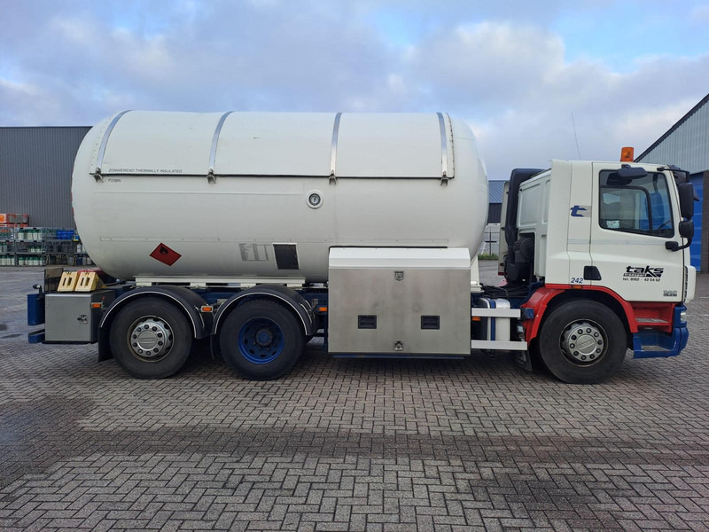 DAF FAN CF75. 6x2 -24030 L Gas tank truck -Gas, Gaz, LPG, GPL, Propane, Butane tank, Gastank ID 2.166 Rootselaar, flowmeter, pump, sunroof on tank - Autocisterna: foto 1 DAF FAN CF75. 6x2 -24030 L Gas tank truck -Gas, Gaz, LPG, GPL, Propane, Butane tank, Gastank ID 2.166 Rootselaar, flowmeter, pump, sunroof on tank - Autocisterna: foto 1