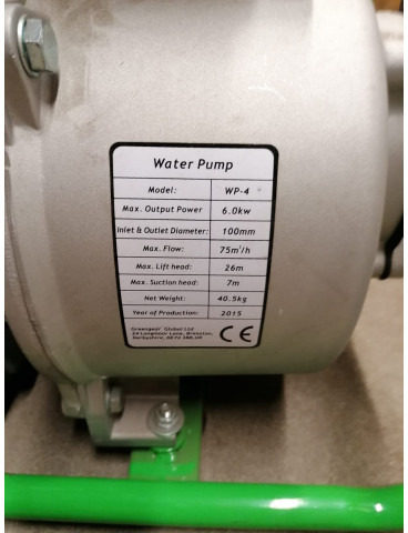 Greengear WaterPump-4, 6.0kw 75m3/h +gas hose+ regulator - Vandens siurblys: foto 2 Greengear WaterPump-4, 6.0kw 75m3/h +gas hose+ regulator - Vandens siurblys: foto 2