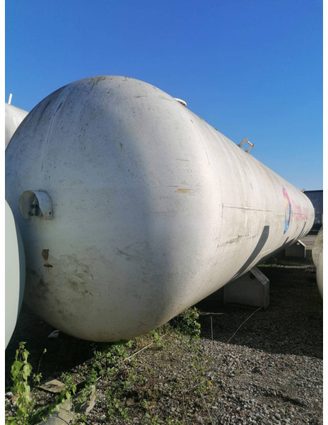 Visser Gastank 100m3(50ton) - Gas, Gaz, LPG, GPL, Propane, Butane tank ±65 ton according standard norms Used tank- on flatbed trailer ID 1.022 - Statybinė technika: foto 3 Visser Gastank 100m3(50ton) - Gas, Gaz, LPG, GPL, Propane, Butane tank ±65 ton according standard norms Used tank- on flatbed trailer ID 1.022 - Statybinė technika: foto 3