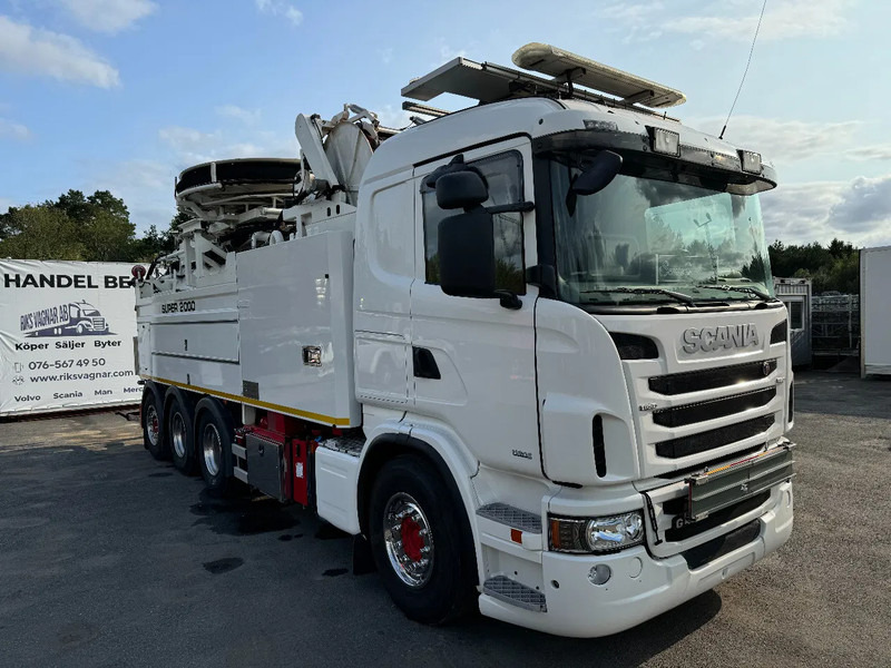 Scania R480 Combi Super 2000 + Recycler (Wiedemann & R), Euro 6, 2013 - Asenizatorius: foto 2 Scania R480 Combi Super 2000 + Recycler (Wiedemann & R), Euro 6, 2013 - Asenizatorius: foto 2