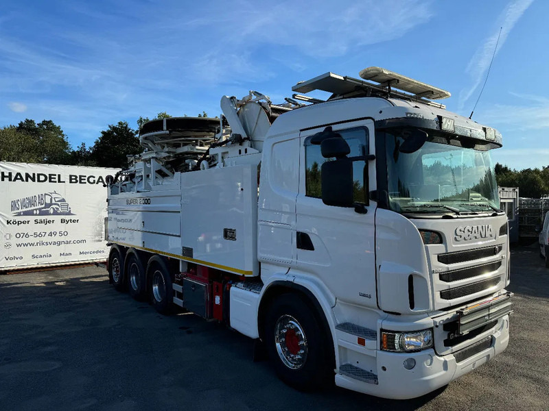 Scania R480 Vacuum / Sewer Jetter / Recycler, Euro 6, Super 2000 (16m3), 2013 - Asenizatorius: foto 2 Scania R480 Vacuum / Sewer Jetter / Recycler, Euro 6, Super 2000 (16m3), 2013 - Asenizatorius: foto 2