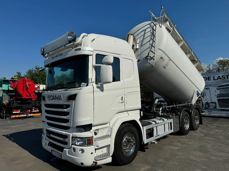 Scania R580 V8 6x2, Retarder, Compressor, Silo / Bulk, 2015 - Autocisterna: foto 3 Scania R580 V8 6x2, Retarder, Compressor, Silo / Bulk, 2015 - Autocisterna: foto 3