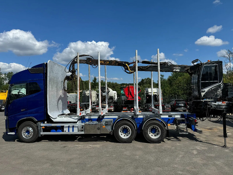 Volvo FH 6x4, Timber-truck + Jonsered 1080, 2017 - Miškovežis, Sunkvežimis su kranu: foto 3 Volvo FH 6x4, Timber-truck + Jonsered 1080, 2017 - Miškovežis, Sunkvežimis su kranu: foto 3
