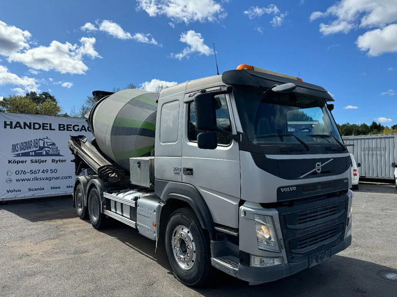 Volvo FM 370 6x2*4, 8m3 Mixer with Hyrdaulic slide, 2016 - Betonvežis: foto 1 Volvo FM 370 6x2*4, 8m3 Mixer with Hyrdaulic slide, 2016 - Betonvežis: foto 1